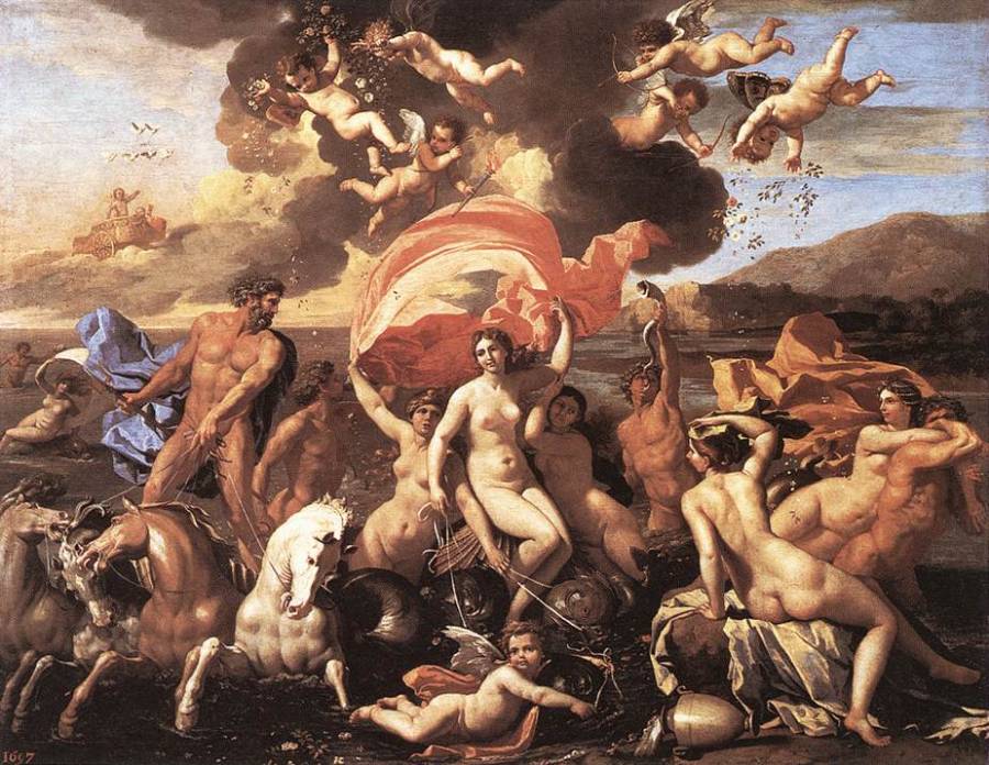 Poussin Nicolas - Le triomphe de Neptune et Amphitrite 1634.jpg